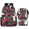 Skibidi Cartoon Toilet Printed Backpack Child Schoolbag Shoulder Bag Pencil Bag