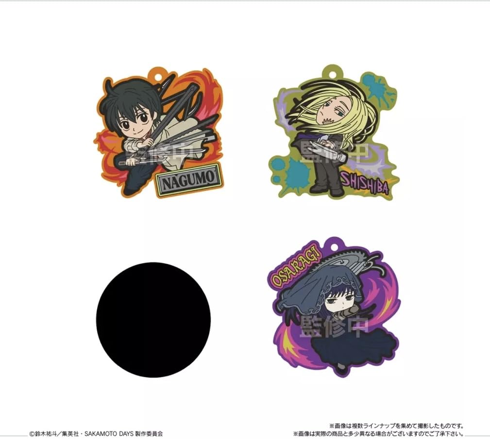 Bandai SAKAMOTO DAYS Pop Rubber 10-Piece Box Candy Toy