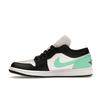 Pánské tenisky Air Jordan 1 Low Green Glow Bílé Černé 553558-131