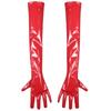 Women Long PU Leather Gloves Evening Party Costume PU Leather Cosplay Dress Accessories Halloween Gift