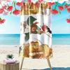 Ernest & Celestine Poster Print Beach Towel, Large Soft Quick Dry Towel for Beach Camping Swimming