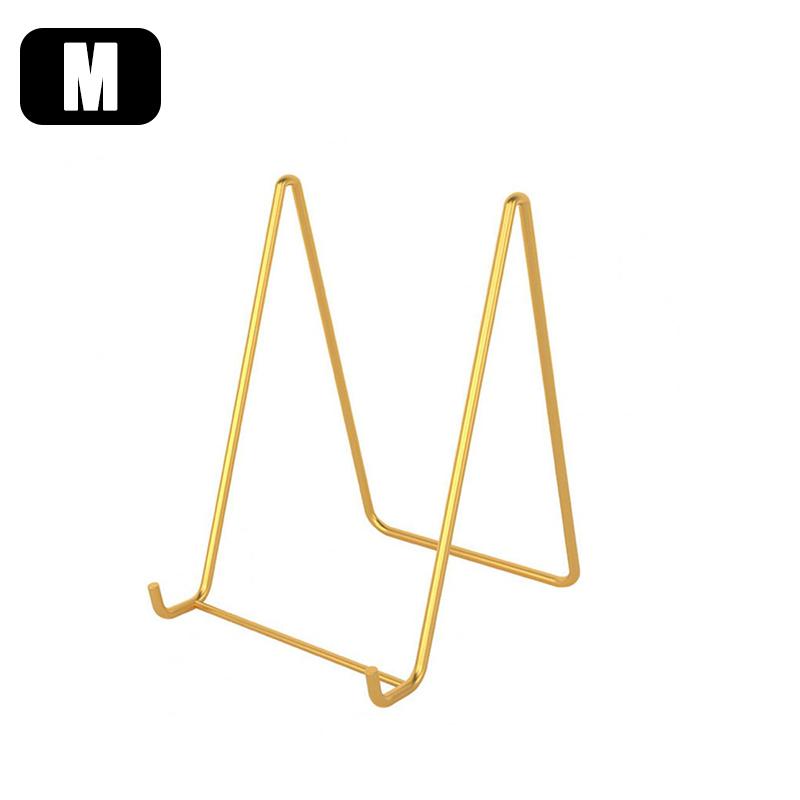 1-3PC Iron Art Magazine Display Stand Home Photo Frame Display Rack Plate Bowl Picture Frame Photo Book Pedestal Holders Storage