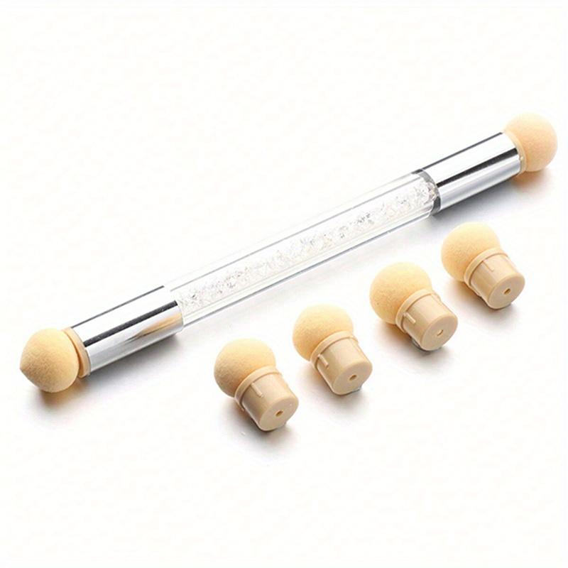 Double Head Nail Art Sponge Gradient Pen With Replacement Heads