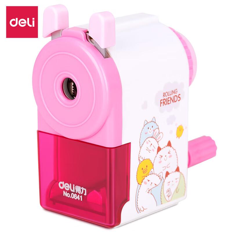 Deli 0641 Semi-Automatic Pencil Sharpener
