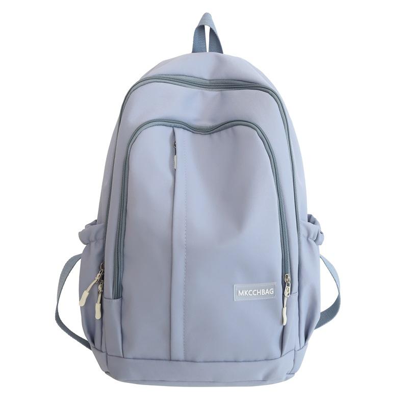 

Студенческий рюкзак, женский школьный рюкзак для старших классов, рюкзак в студенческом стиле синий