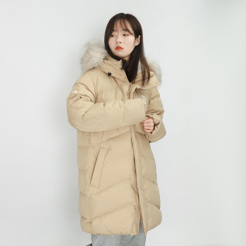 New MLB Down Jacket Unisex Sandy Brown 3ADJEC616-43SAS