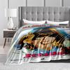 Retro Movie Poster Design Blanket for all seasons blanket lunch break throw gift