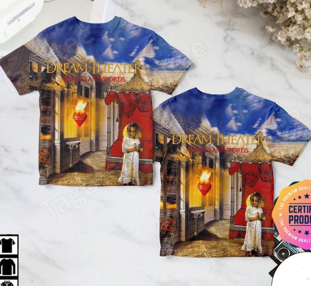 Dream Theater Images And Words Album 3D AOP T-shirt 23D12 XXL