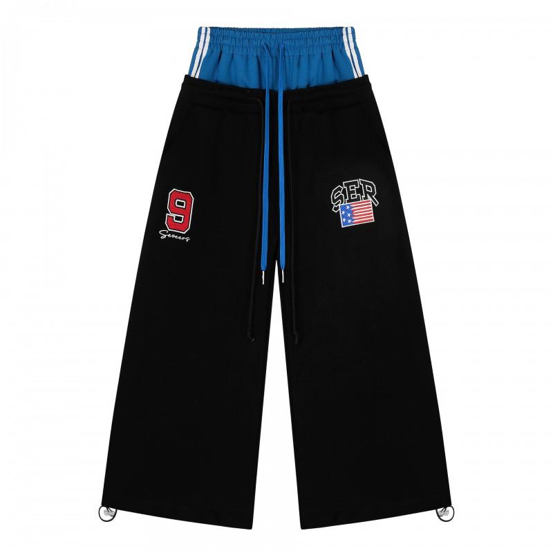 2025 American Vintage Parachute Pants Men Women Loose Wide Leg - Casual Sport Trousers