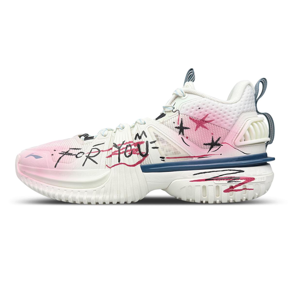 Li Ning Storm 2024 Амортизирующие износостойкие дышащие низкие мужские баскетбольные кроссовки ABFU017-3(Команда1311-) 40