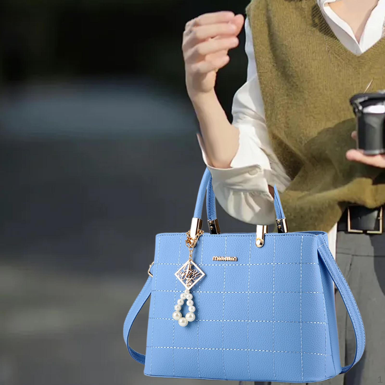 

Женская наплечная сумка повседневная кроссбоди для мамы подарок на День матери шоппинг на каждый день синий