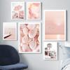 Pink Sea Beach Poster Flamingo Retro Van Surfboard Summer Wall Art Canvas Painting Living Room Interior Picture for Home Decor