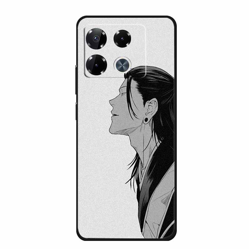 For Infinix Note 40 Pro Case Note40 Pro Plus Phone Cover Black Silicone Soft Case For Infinix Note 40 Pro Plus Back Cover Case