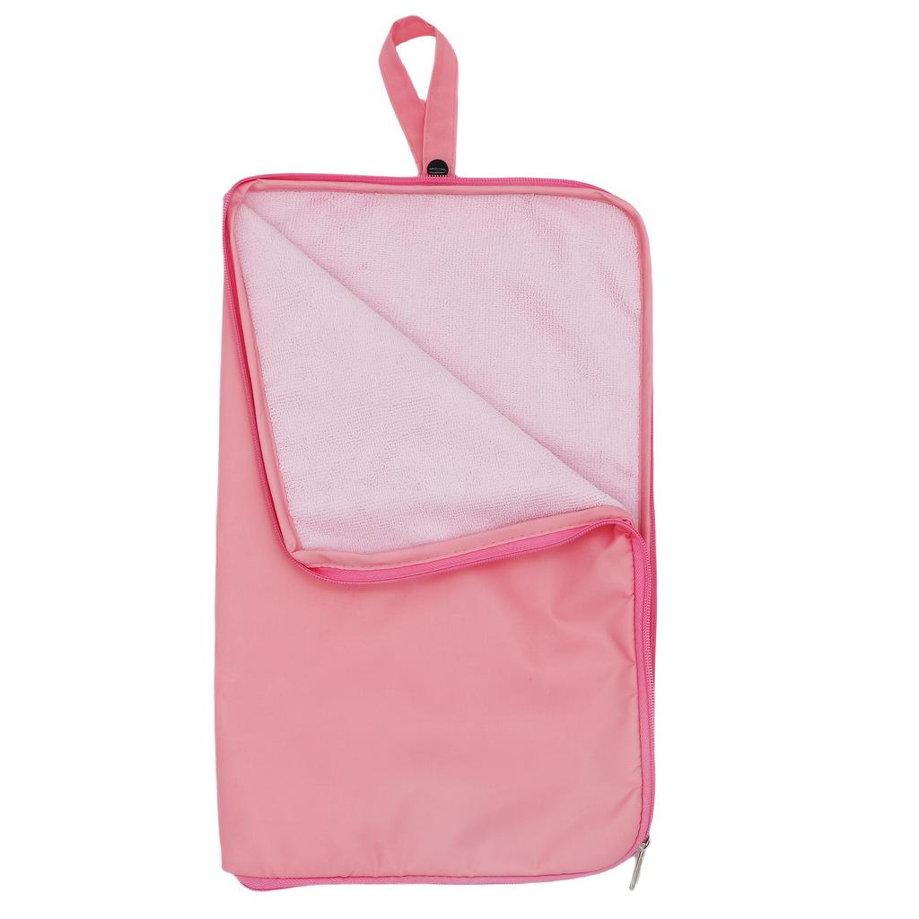 Waterproof Zipper Swimwear Storage Bag Handheld Snap Design Portable Outdoor Beach Pool Pouch