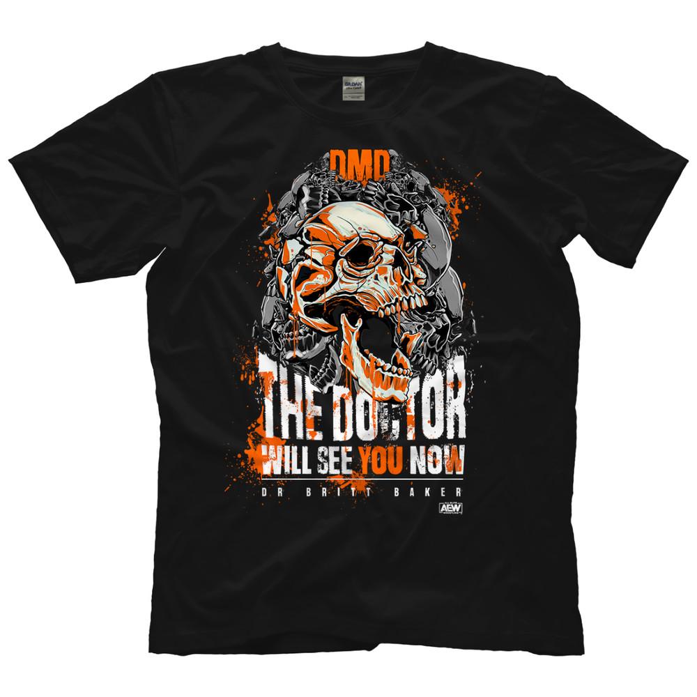 

Britt Baker The Doctor Will See You Now AEW Official TShirt Unisex T-Shirt XL