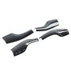 2 Pcs Carbon Fiber Look Gear Shift Cover Paddle Shifter Steering Wheel Extension Accessories for Tesla Model 3 Y 2017-2021