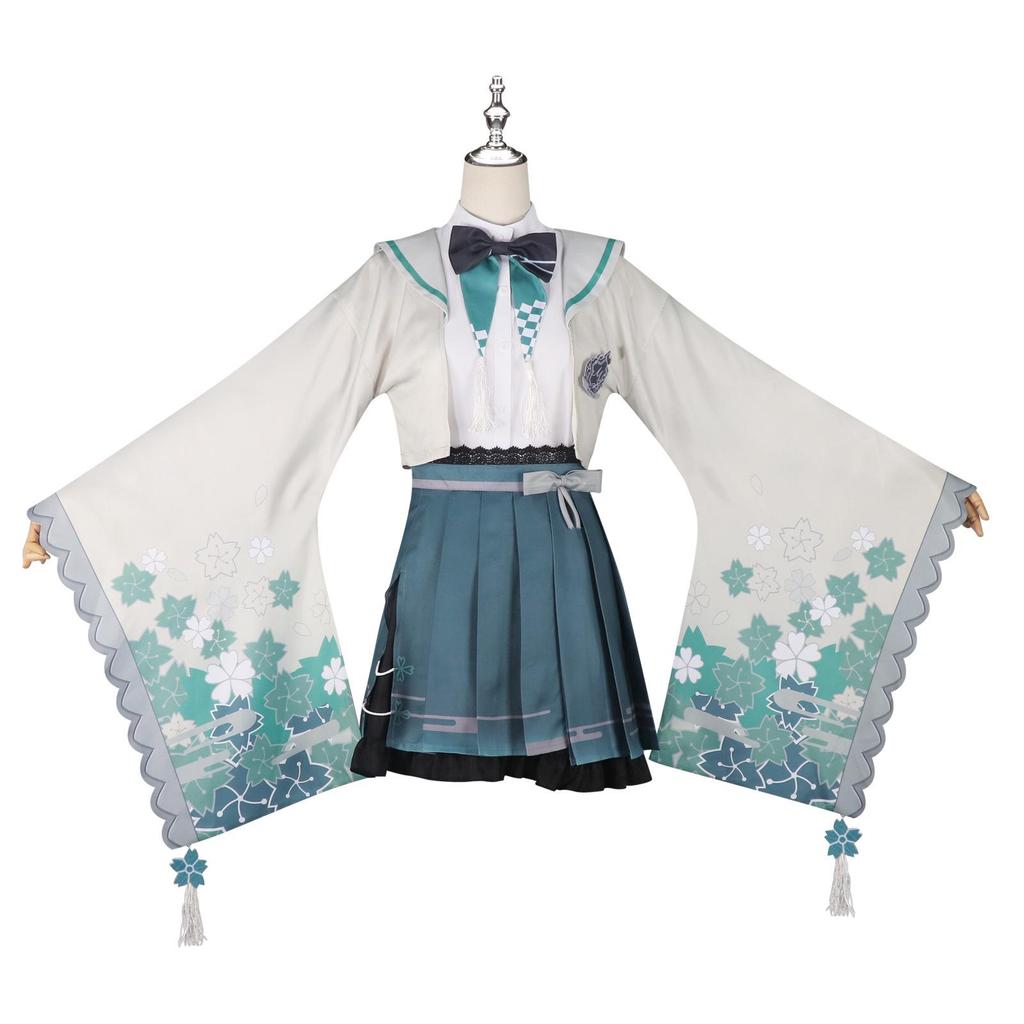 Kusanagi Nene Cosplay Costume - World Project Anime Role-Playing Outfit