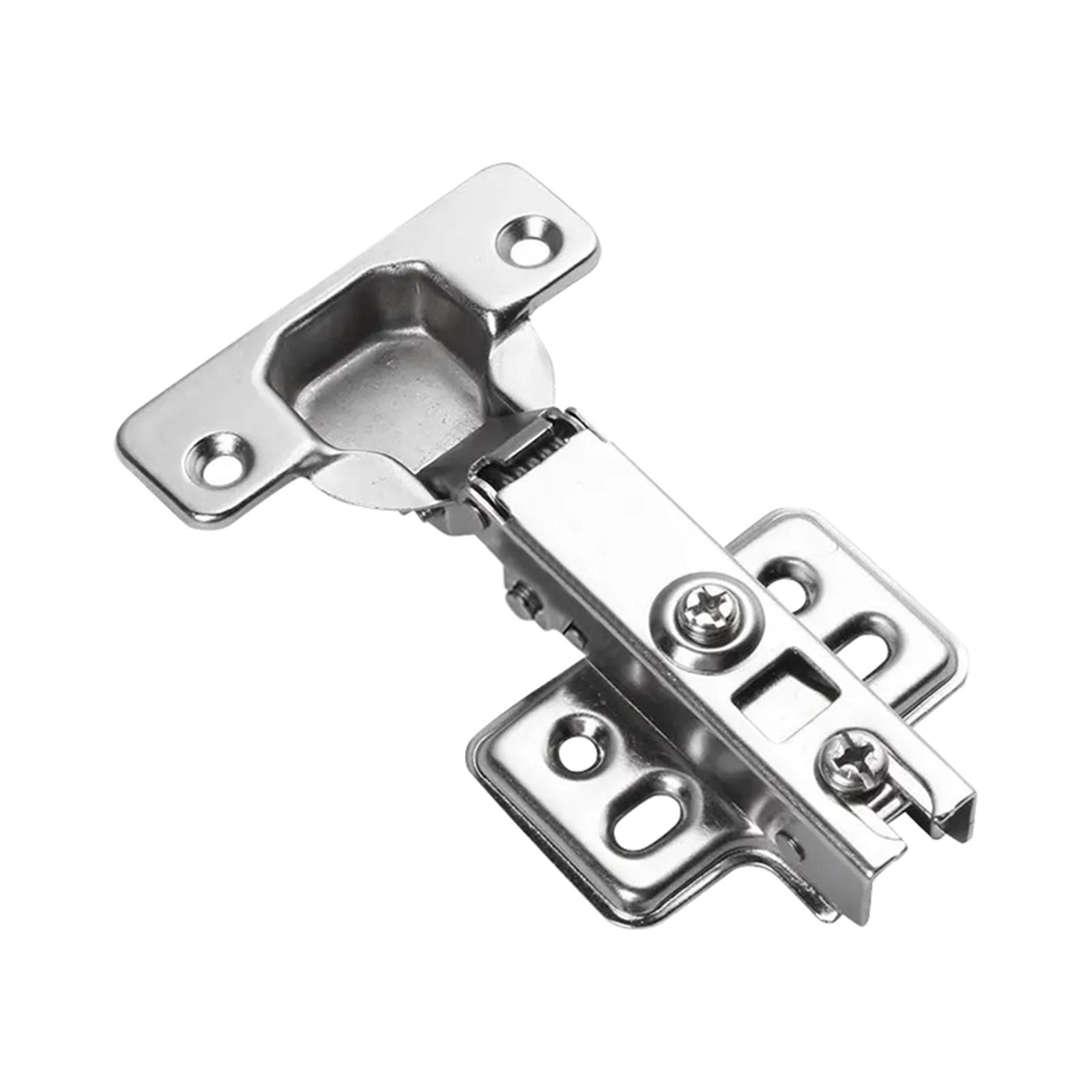 

Холоднокатаная стальная гидравлическая петля для мебели, дверца шкафа, специальный комплект из 2 петель One Size белый