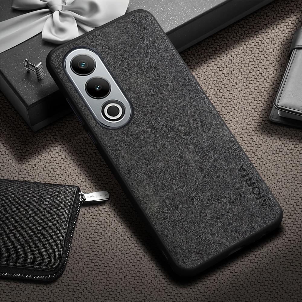 Phone Case - Luxury Retro Faux Leather Phone Case for Oneplus Nord CE CE5 CE4 CE3 CE2 Lite 5G N30 Matte Soft Bumper Hard Back Cover  Case