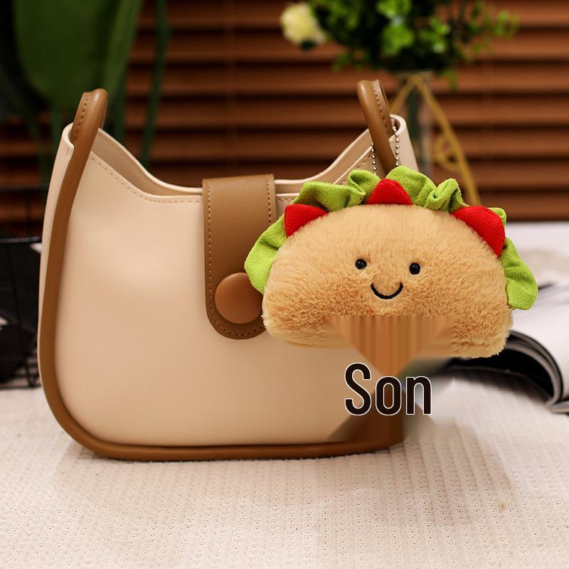 Creative Cute Pendant Bread Story Plush Toy Snack Pillow