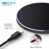 30W Wireless Charger USB C Fast Charging Pad Quick Charge QC 3.0 Fast Charging