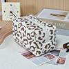 Large Capacity Little Bear Print Makeup Bag – Portable Girlish Polyester Toiletry Storage