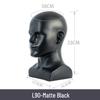 Multifunctional Display Mannequin Head for Spray Paint Hat, Bow Tie, Glasses, and Mask Props