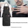 Lightweight Salon Working Clothes with Pockets Barber Cloth Wrap Denim Apron Uniform  Cooking