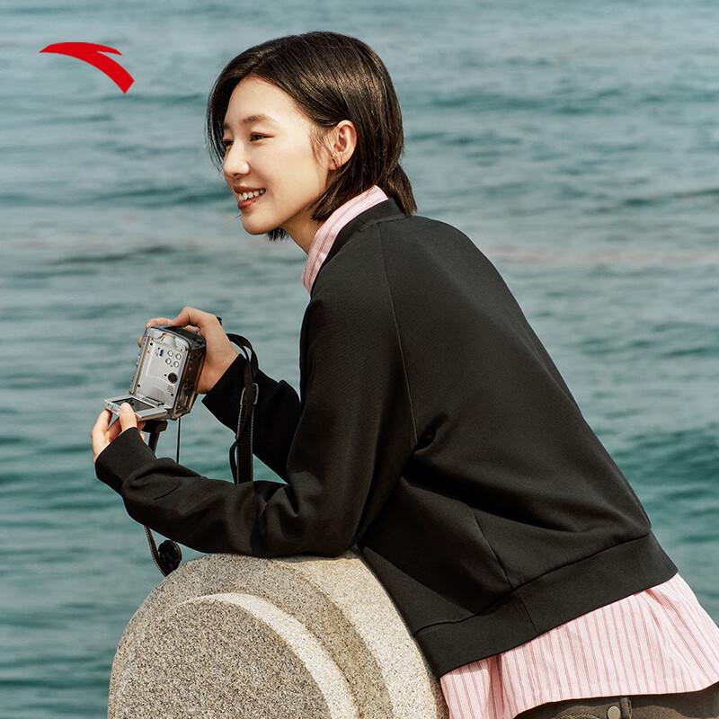 Anta Women's Milk Fleece Crewneck Sweatshirt