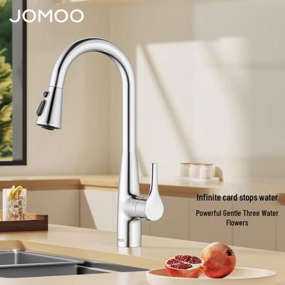 JOMOO Pull-Out & Rotatable Kitchen Faucet
