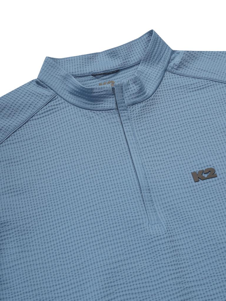 K2 Surround Long Sleeve Zip-Up _Ombre Blue