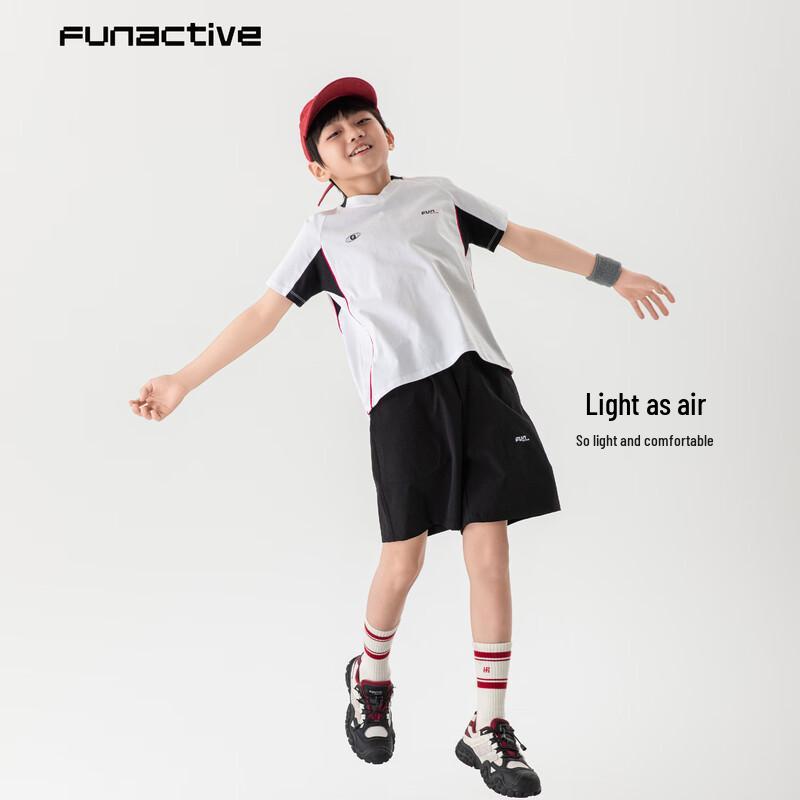 T-shirt de sport d'été FUN ACTIVE à séchage rapide pour enfants