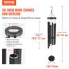 Wind Chimes for Outside 1473 mm Aluminum Memorial Deep Tone Wind Chimes