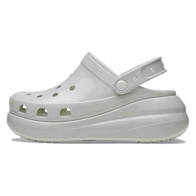 EVA Bright Puff Hole Shoes 5.2cm Unisex Grey