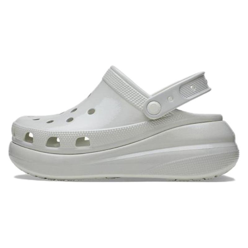

Crocs EVA Bright Puff Hole Shoes 5.2cm Unisex Grey 38-39 серый