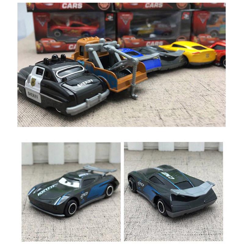Pixar Cars 2 McQueen Metal Toys Model Car Birthday Gift for Kids Boy