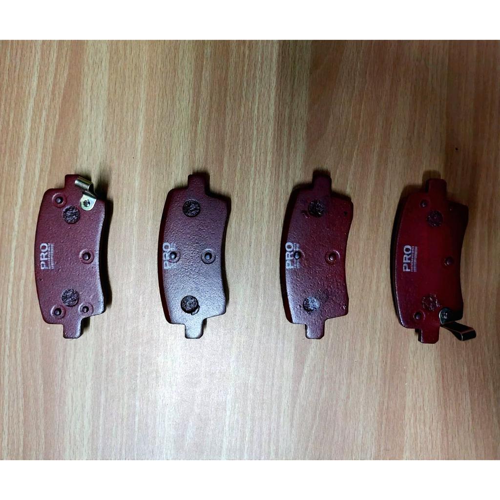 Novo Conjunto de Pastilhas de Freio Traseiras Para Mahindra XUV 700 2021-2024