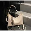 IELGY Ladies Messenger Bag Summer All-Match Retro One-Shoulder Underarm Bucket Bag
