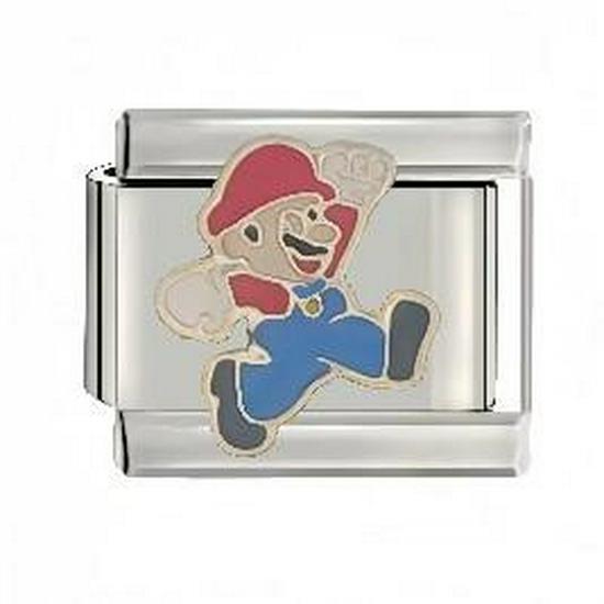 DIY Italian Bracelet with Super Mario & Toy Story Charm
