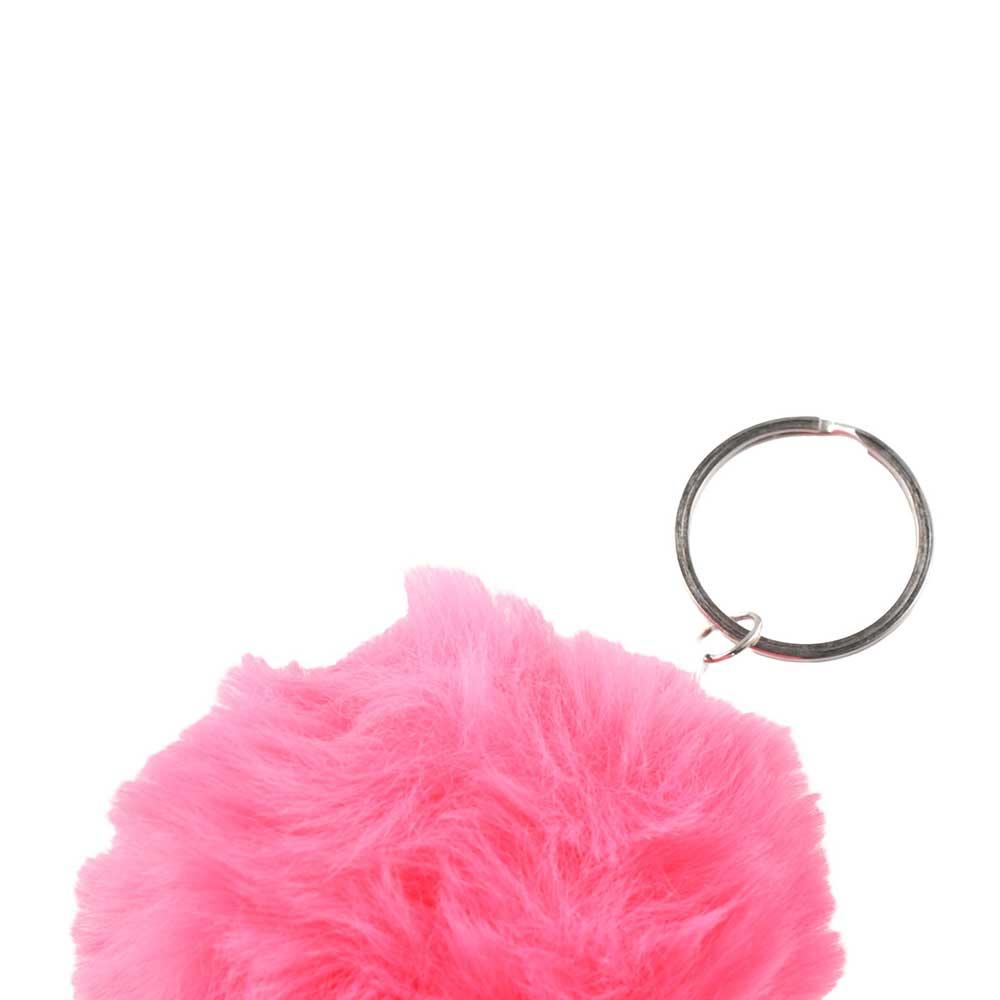 For Woman Simple DIY Fluffy Fur Jewelry Pompom Fashion Accessories Keychains Key Ring Key Chain