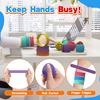 Silicone Sensory Fidget Slap Bracelets for Children's Stress Relief