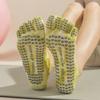 Yoga Non Slip Socks Women's Professional Five Finger Pilates Socks Sports Indoor Split Toe Socks Sweat Absorbent
