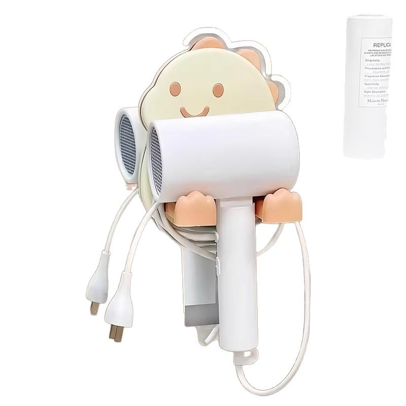 Cute Bathroom Home Creative Small Dinosaur Hair Dryer Holder