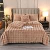 Elegant Toca Extra Thick Double Layer Faux Fur Sofa Nap Blanket