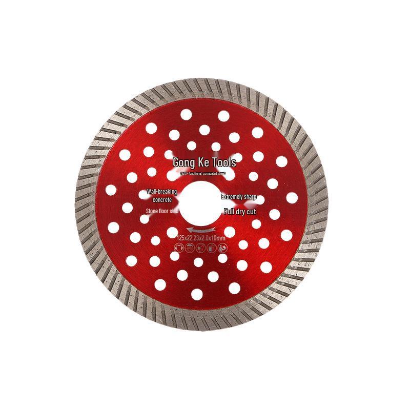 Multi-functional Corrugated Sheet Diamond Tile Cutting Blade for Angle Grinders