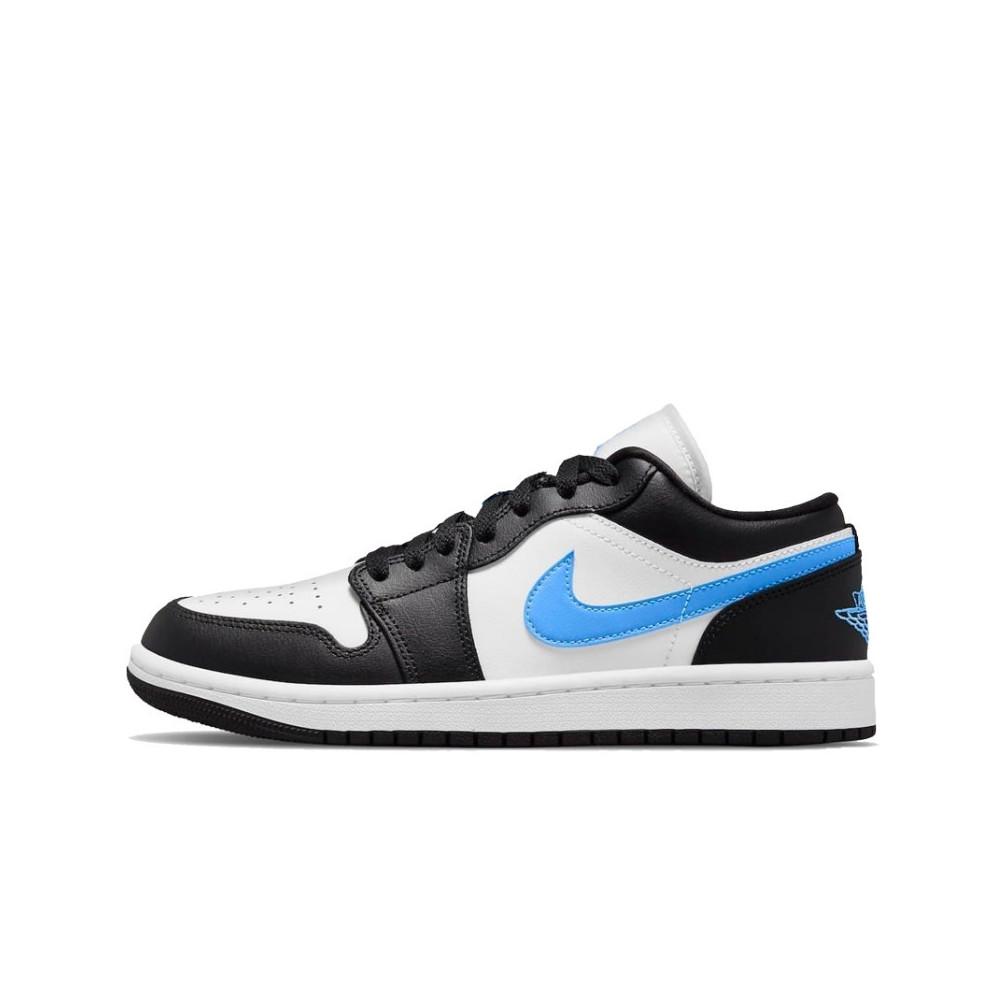 Air Jordan 1 Low Black University Blue White