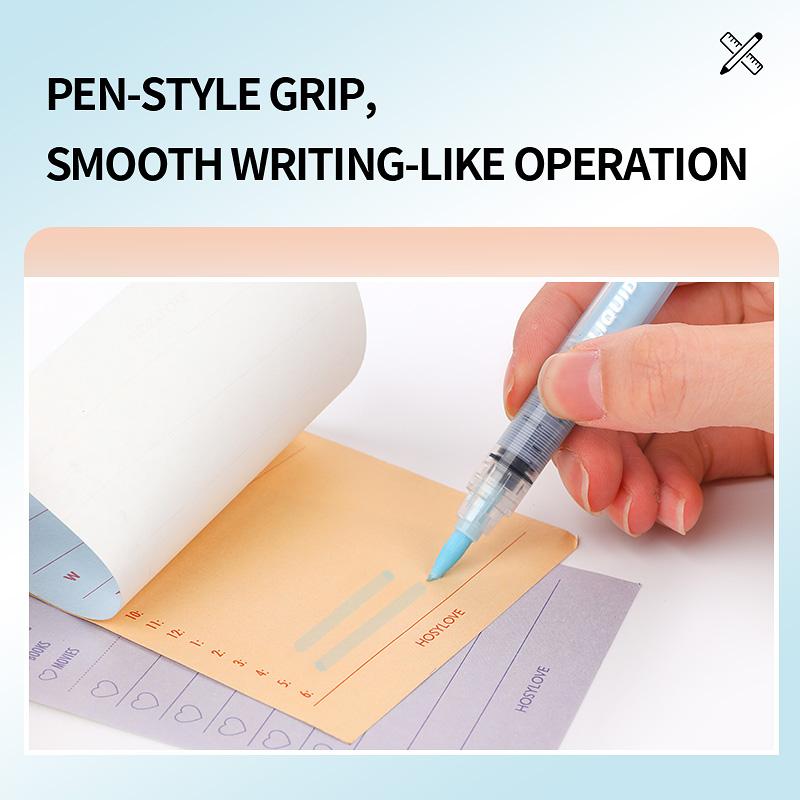 Candy Color Glue Pen Handbook Dispensing Pen Quick-Drying Dot Gule Stick DIY High Viscosity Glue School Office Supplies