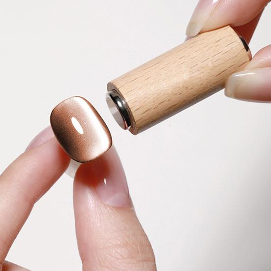 5 Sets Cat Eyes Nail Magnet Gel Nail Polish Magnet Stick Y-Shaped Guide Home Salon Women Cat Eyes Magnetic Nail Art Manicure Tools Accessories