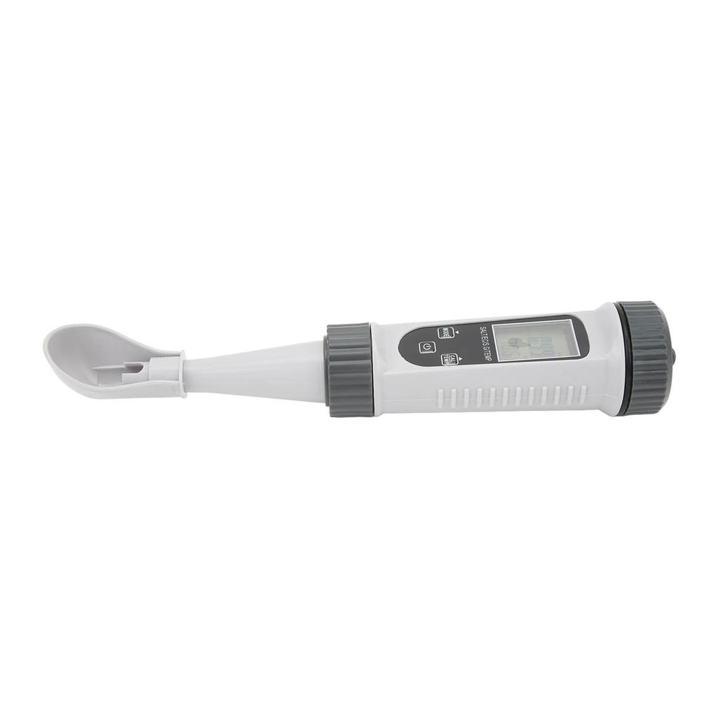 Digital Salinity Tester High Accuracy Wide Range Temp Comp Large LCD Water Quality Tester for EC