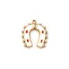 1pc Cute Enamel Hedgehog Snai 304 Stainless Steel Charms 18k Gold Plated Animal Pendants For Necklace Fashion Jewelry Making